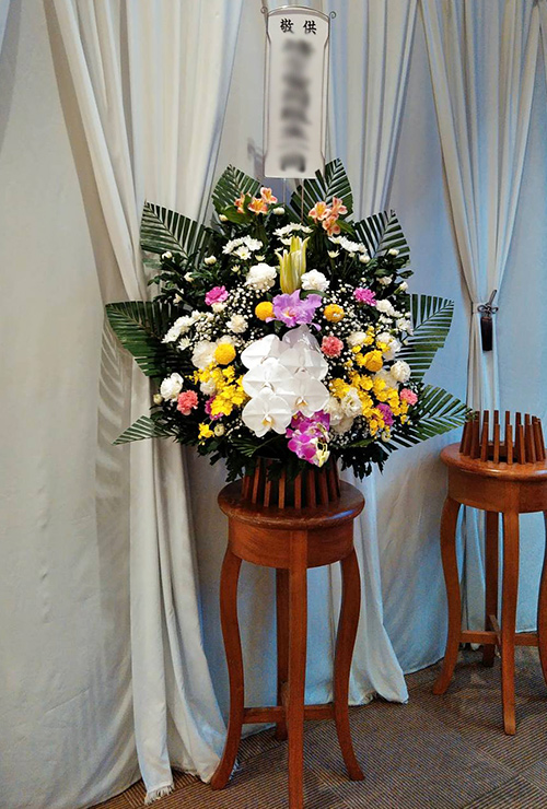 1段スタンド花